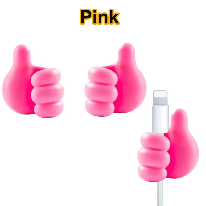 Multifunction Self Adhesive Thumb Hook(9 colors/set)