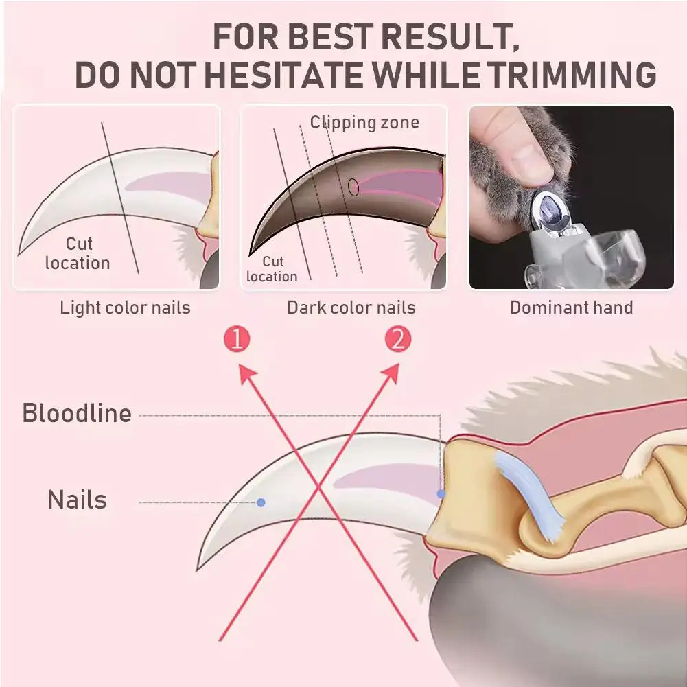 LED Pet Nail Clipper