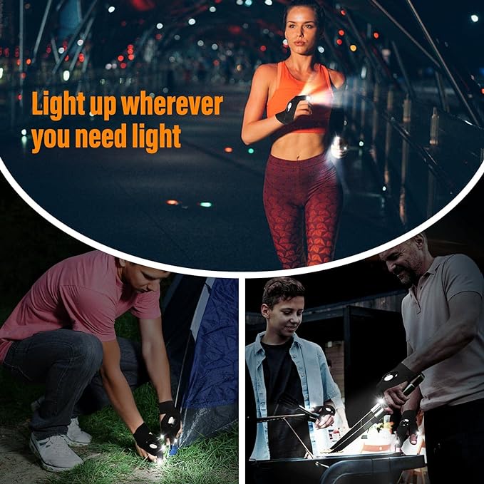 LED Flashlight Waterproof Gloves(50% OFF Last Day!!!)