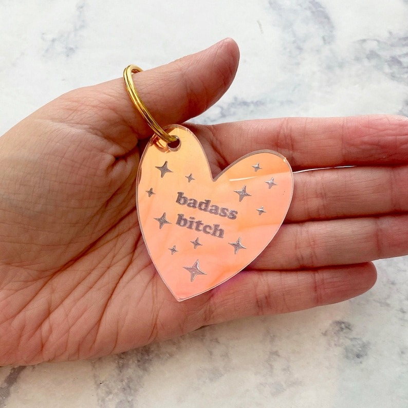 😆Positivity Keychain - Gifts for Best Friend