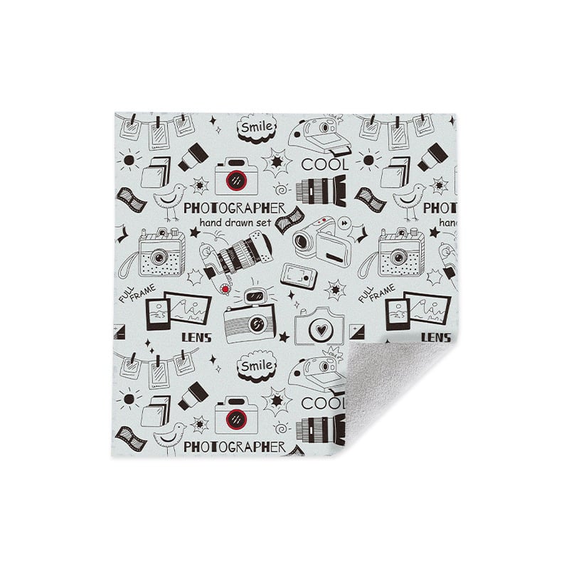 🌟 Flat Open Makeup Bag & Self-Adhesive Cloth ✈️💄📸