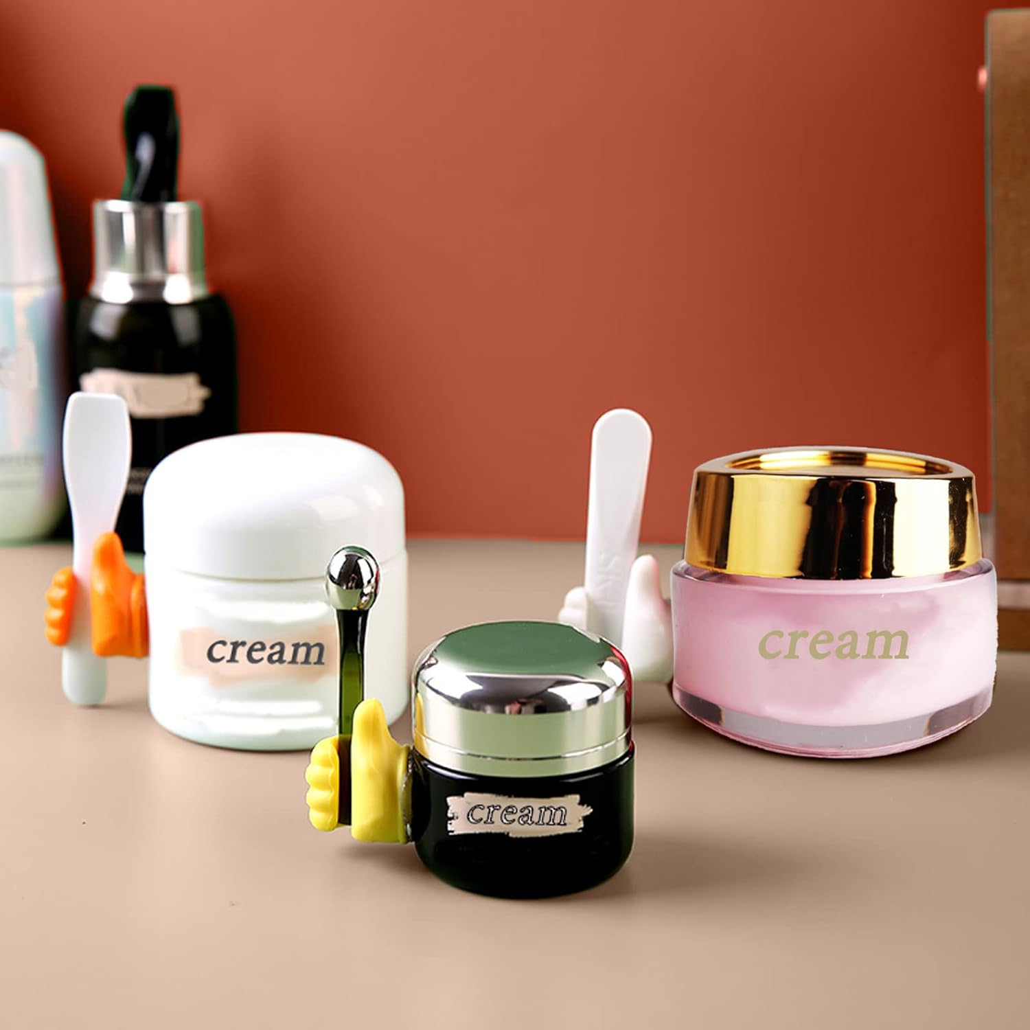 Multifunction Self Adhesive Thumb Hook(9 colors/set)