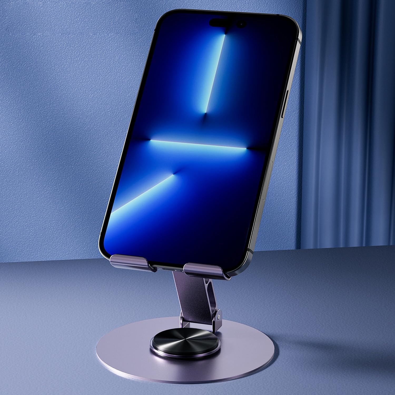 360° Rotation Adjustable Foldable Metal Phone Stand