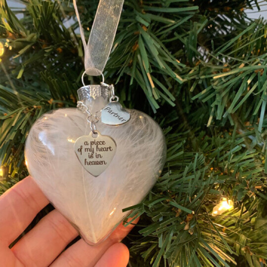 Angel of Love Feather souvenir pendant