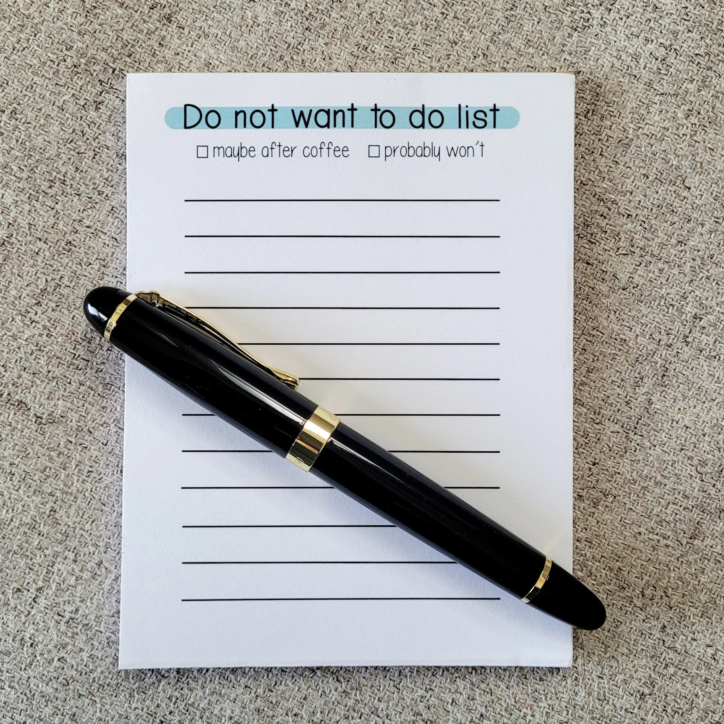 Quirky To-Do List Notepad Set