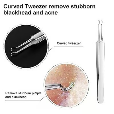 🔥Professional Facial Blackhead Remover Tweezers(50% OFF!!!)