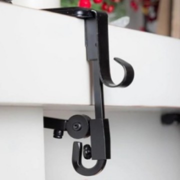 2024 New Heavy duty 2-in-1 garland and stocking hangers