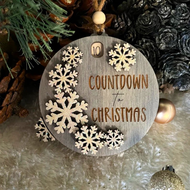 🎄Christmas Countdown Sliding Ornament