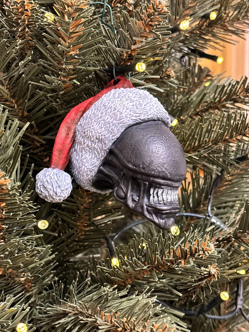 Alien Xenomorph Christmas Ornament