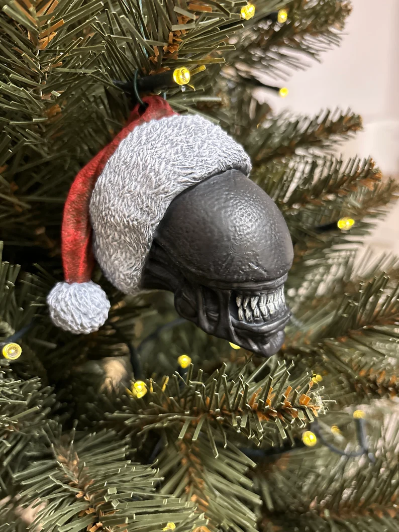 Alien Xenomorph Christmas Ornament