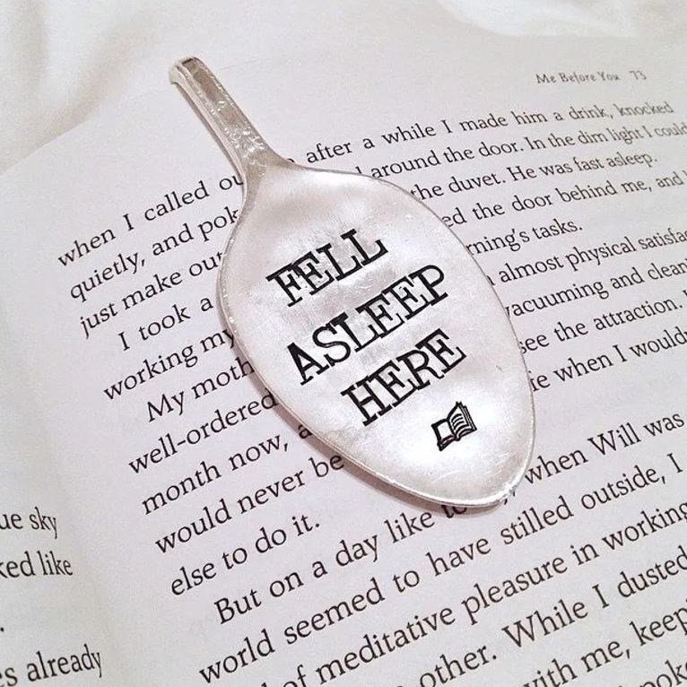 Funny Spoon Bookmark -the perfect gift for a bookworm