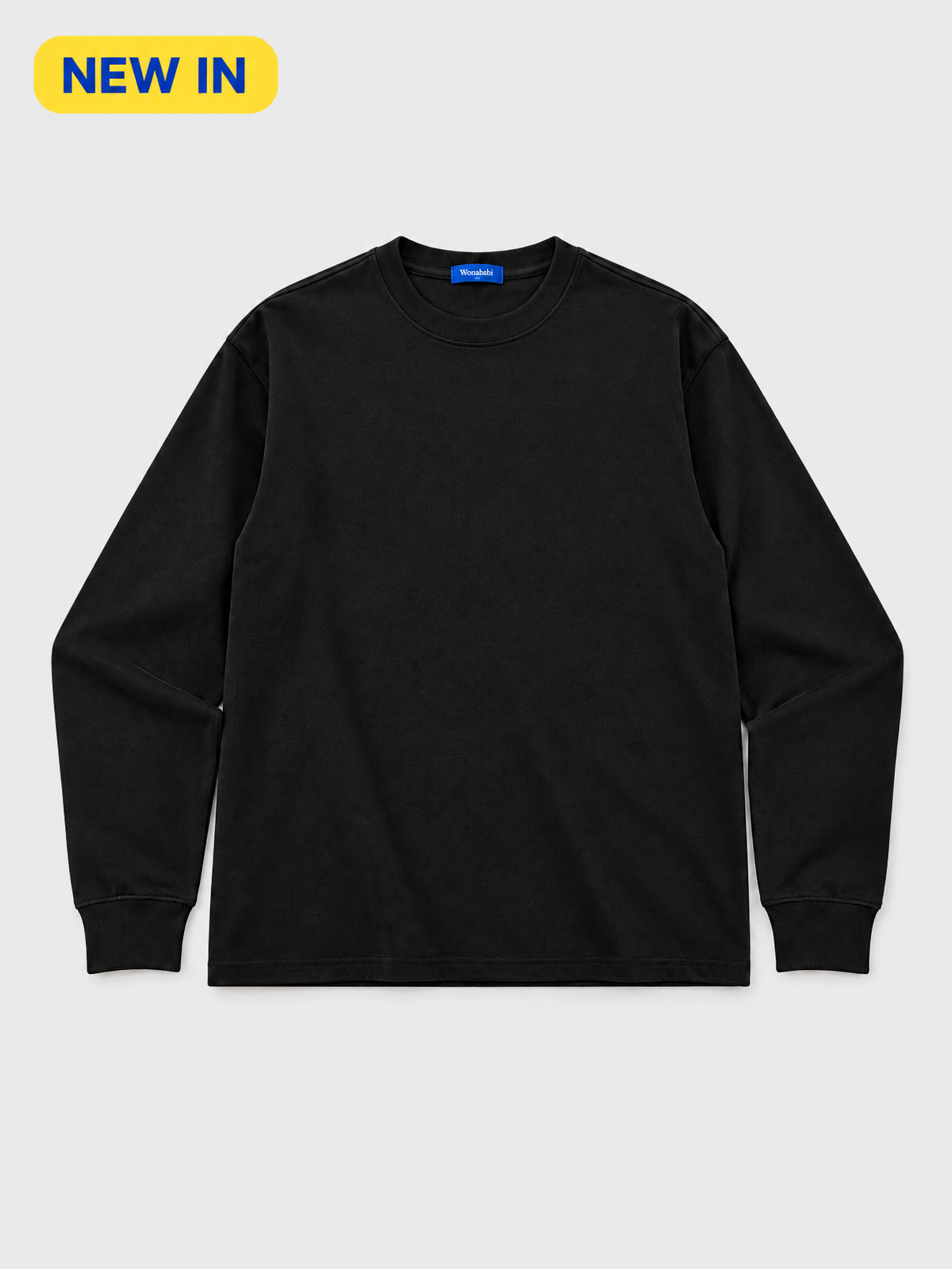 Binder-Friendly Heavyweight Long-Sleeve Tee | Wonababi