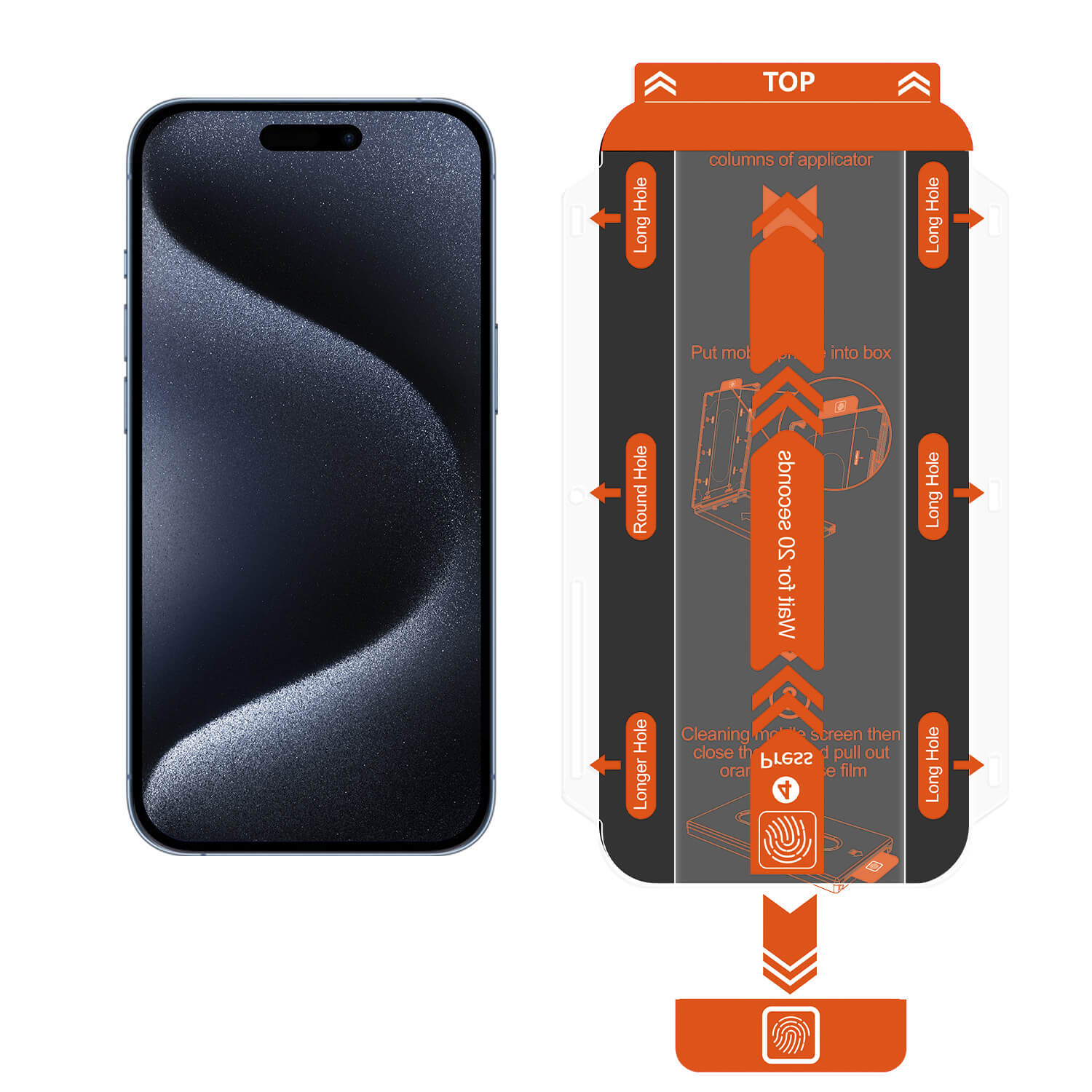 Screen Protector Refills for iPhone 17 Series (without EZ Fit Box)