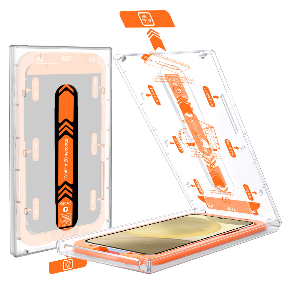 Galaxy S24 Screen Protector with Easy-install Box detail