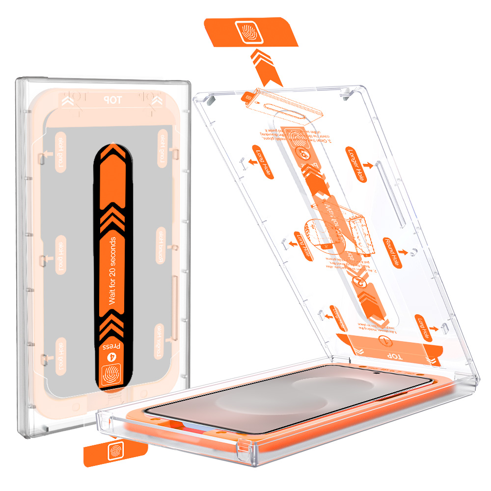 Galaxy S25 Edge Screen Protector with Easy-install Box