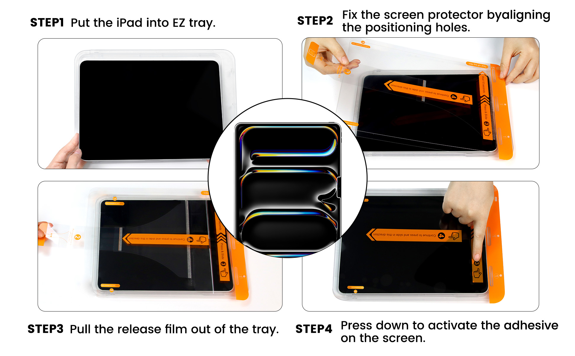 Easy Installation: Quick and Perfect Installation with Tray