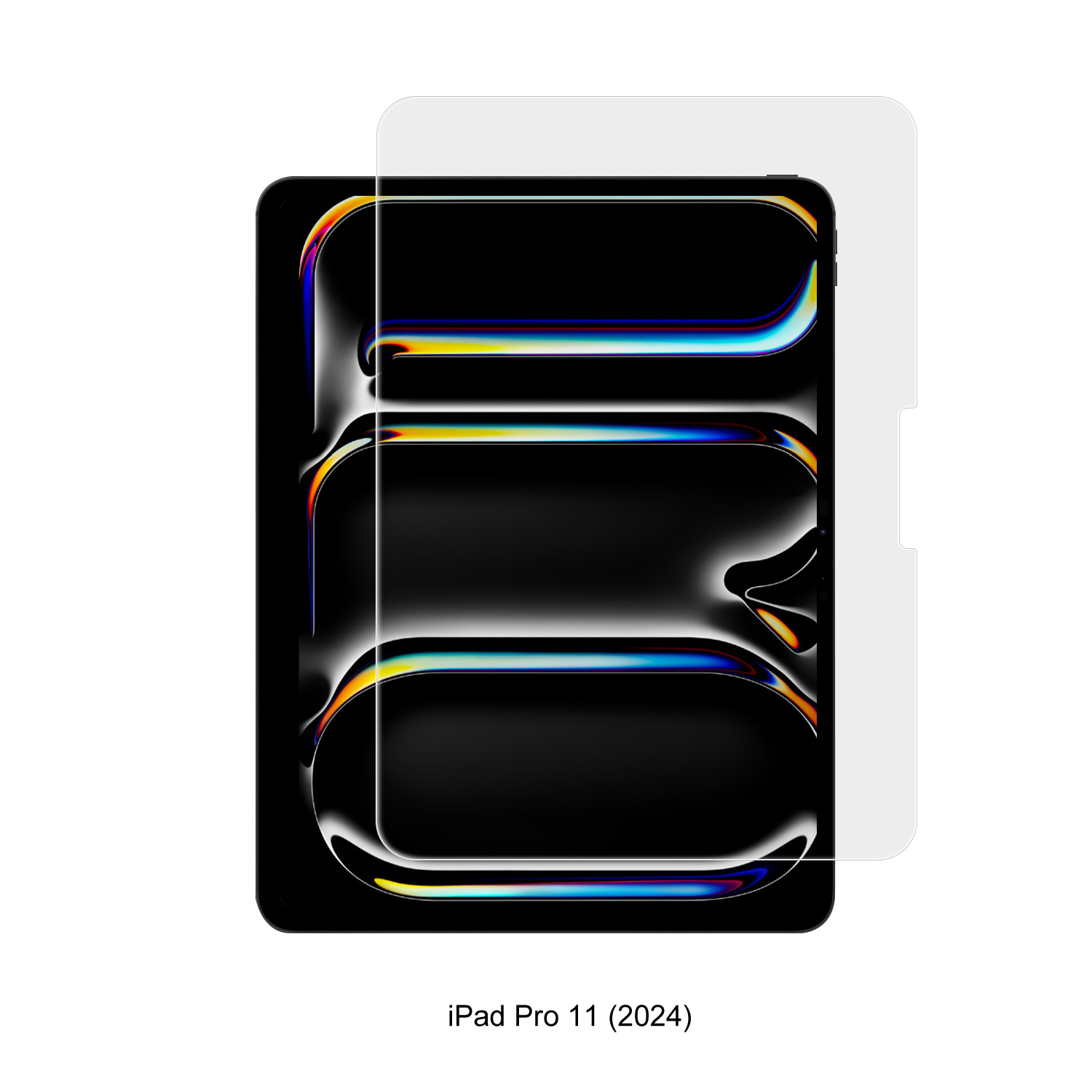 iPad Pro 2024 HD Screen Protector with Easy-install Tray