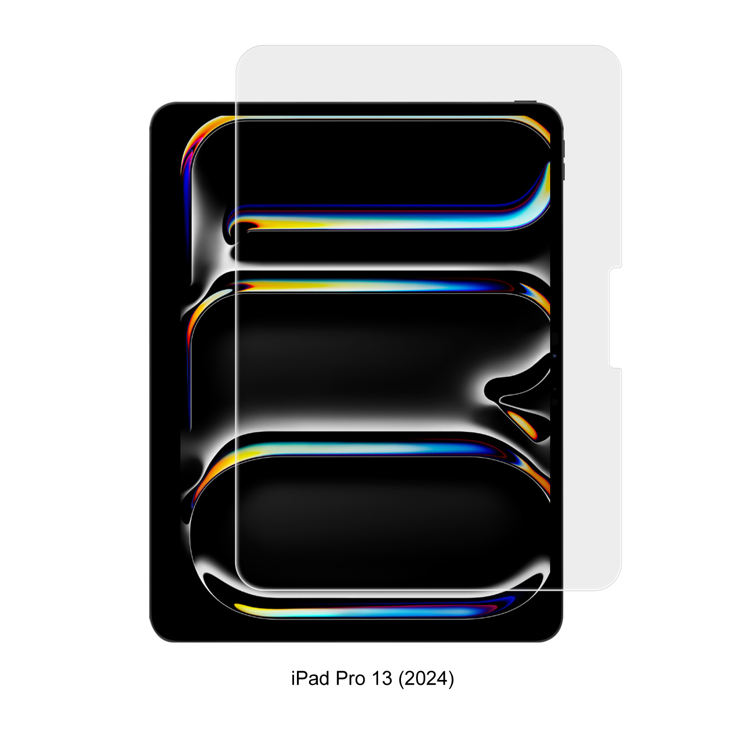 iPad Pro 2024 HD Screen Protector with Easy-install Tray