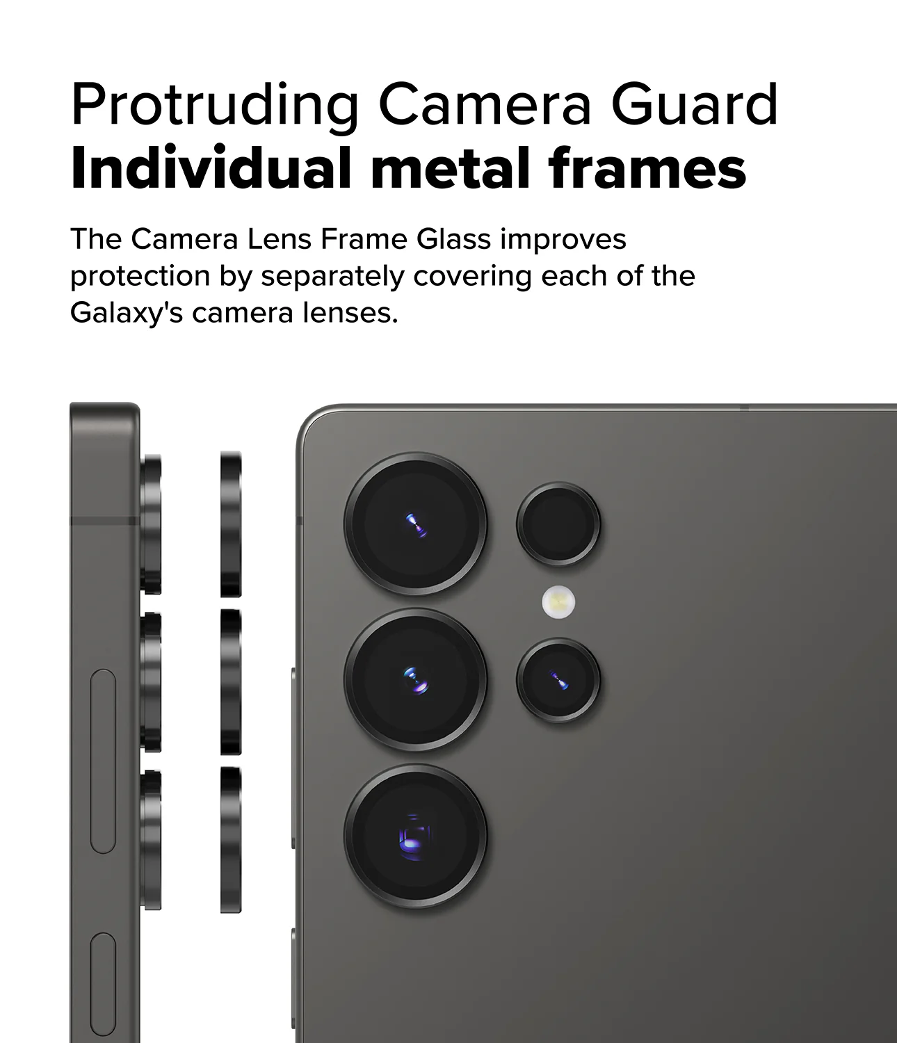 Ultimate Lens Protector for S25 Ultra - Precision, Clarity and Durability installation and fit