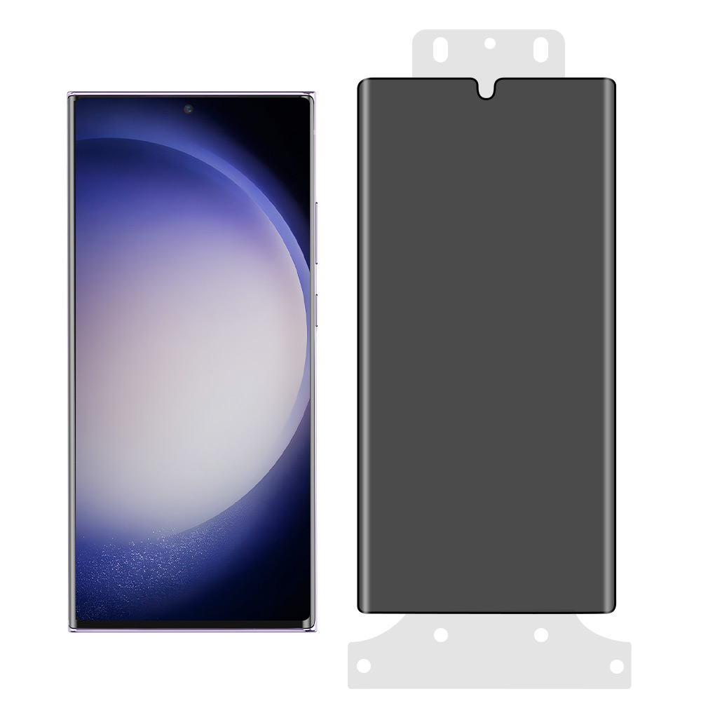 Galaxy S23 Ultra Screen Protector Film without Gray Box (New Version) detail