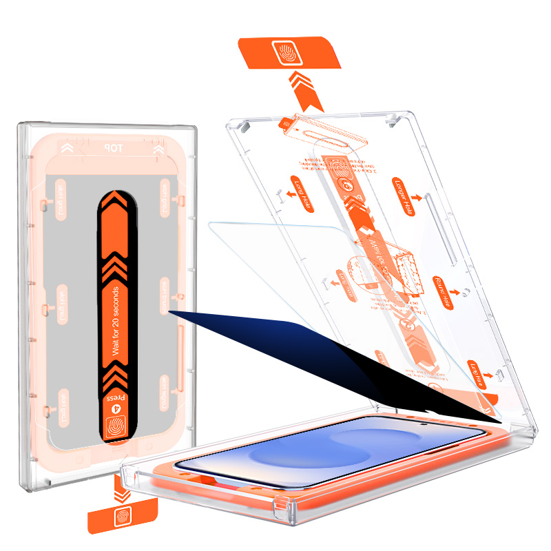 Galaxy S25+ Screen Protector with Easy-install Kit detail