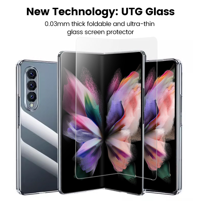 Galaxy Z Fold 3 Screen Protector detail