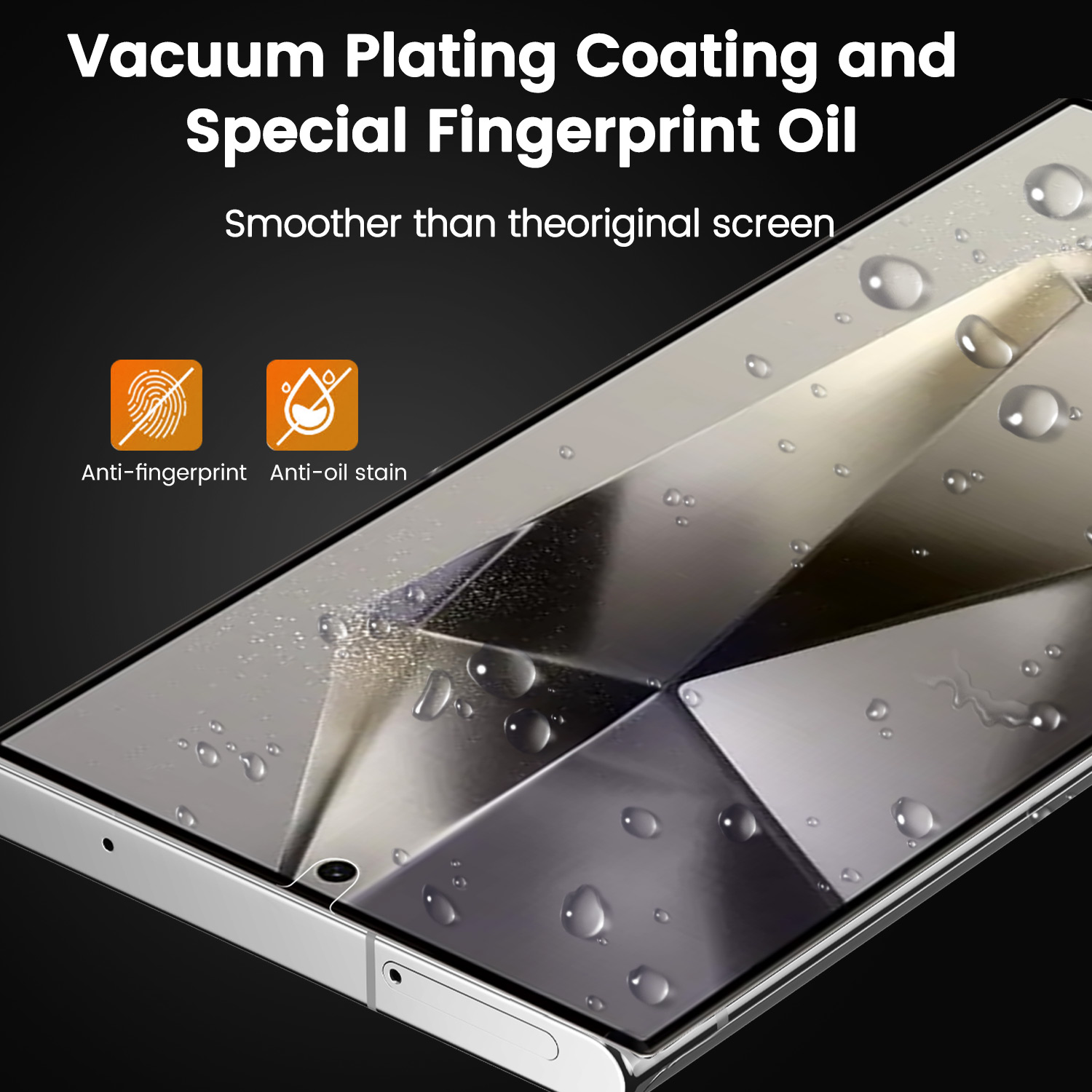 Galaxy S24 Ultra Glass Screen Protector with Easy-install Magicbox