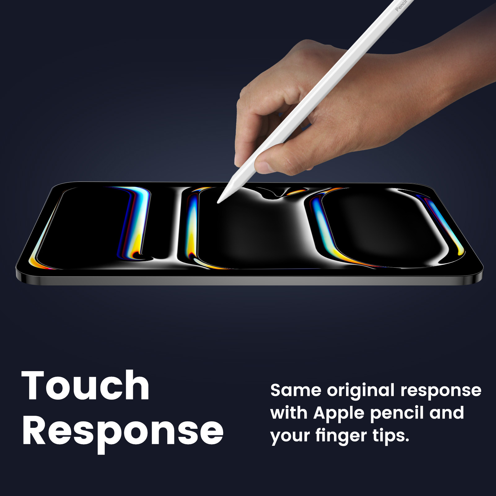 iPad Pro 2024 HD Screen Protector with Easy-install Tray