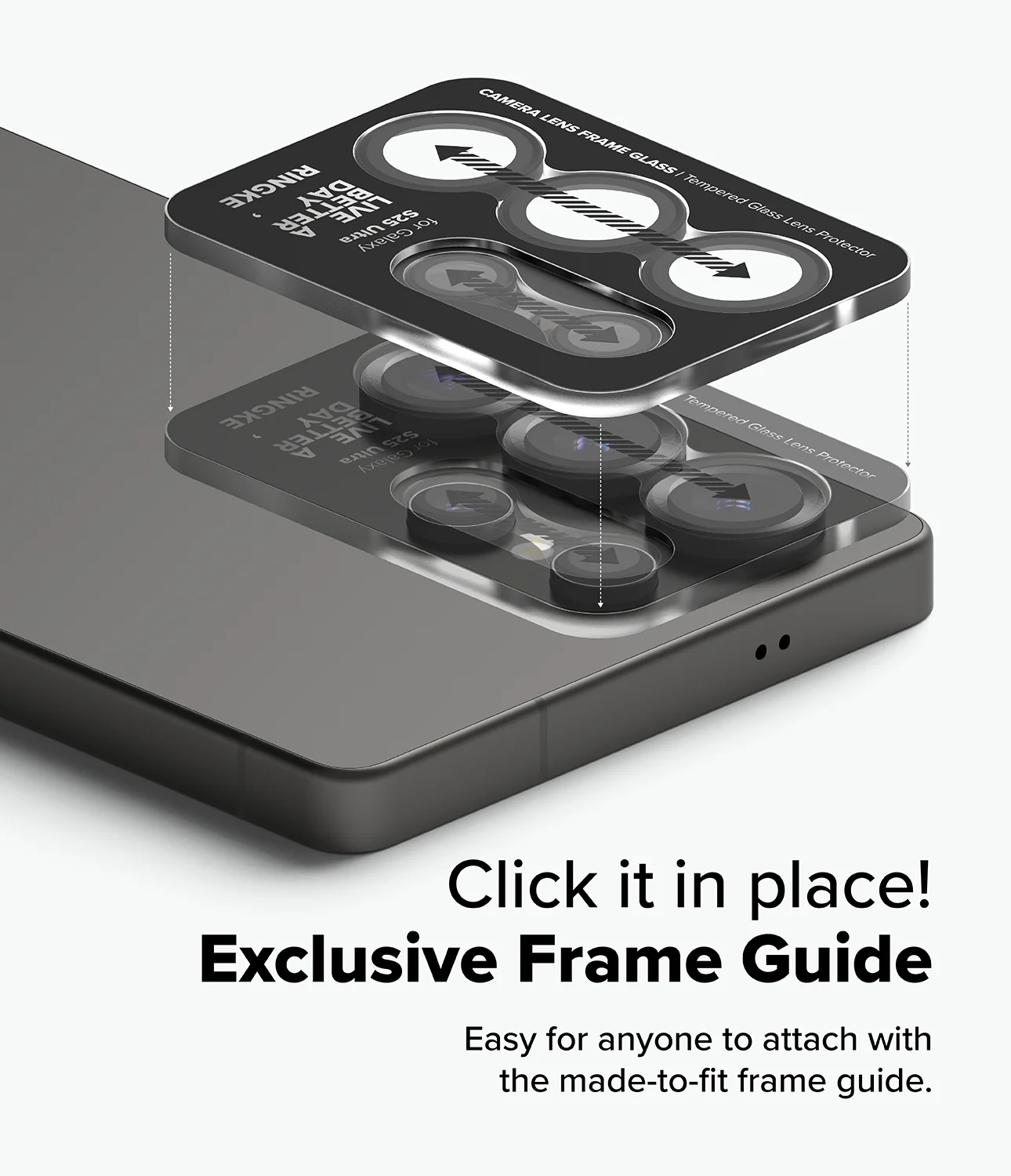 Ultimate Lens Protector for S25 Ultra - Precision, Clarity and Durability product details