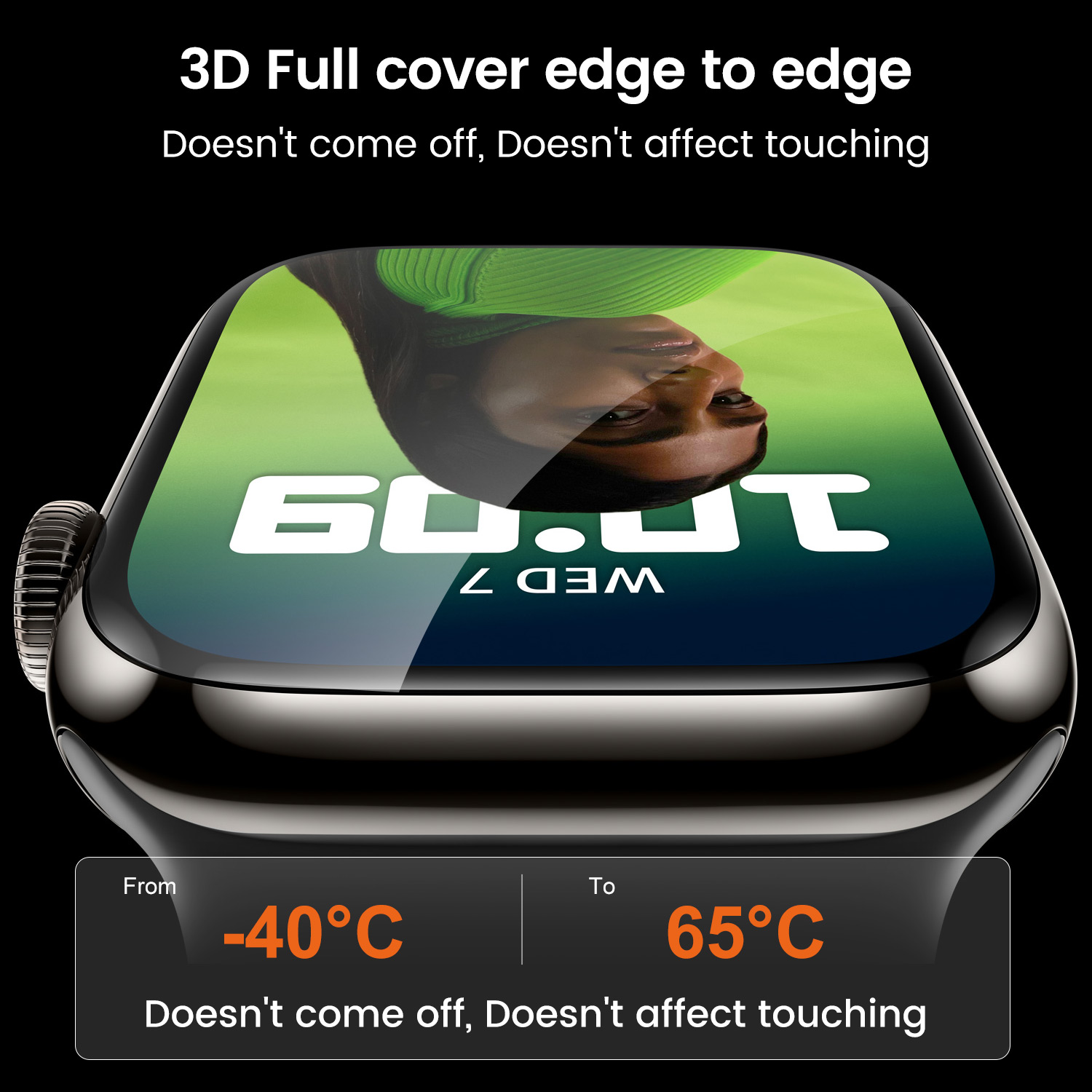 Apple Watch Series 9 Screen Protector with Easy-install Magicbox