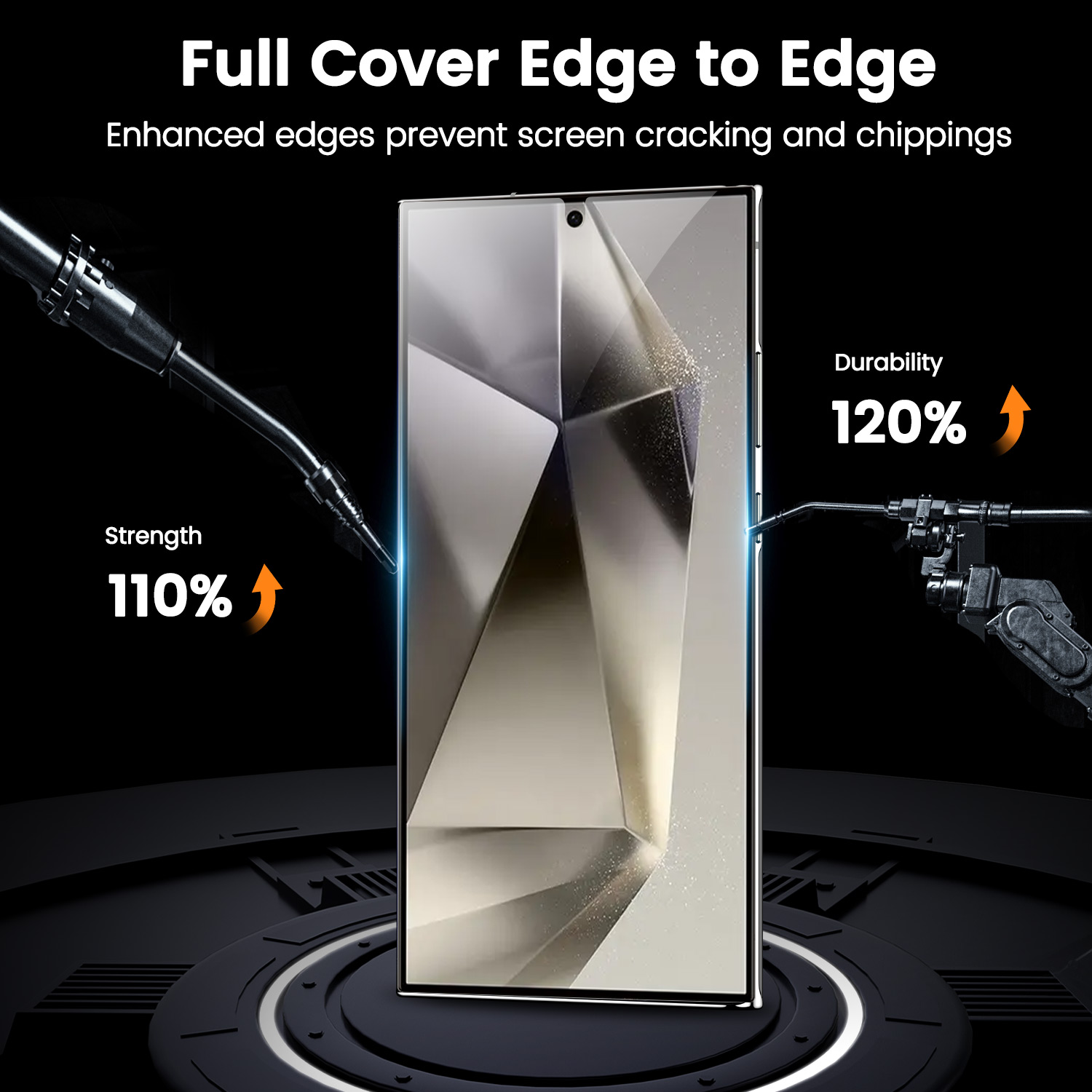 Galaxy S24 Ultra Glass Screen Protector with Easy-install Magicbox