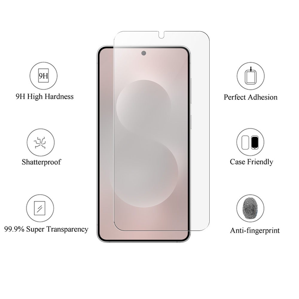 Easy-install Screen Protector HD Privacy Glass for Galaxy S22 S23 S24 S25 Series detail