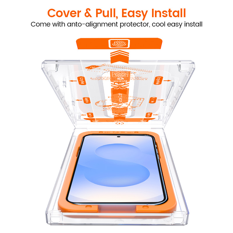 Galaxy S25+ Screen Protector with Easy-install Kit detail