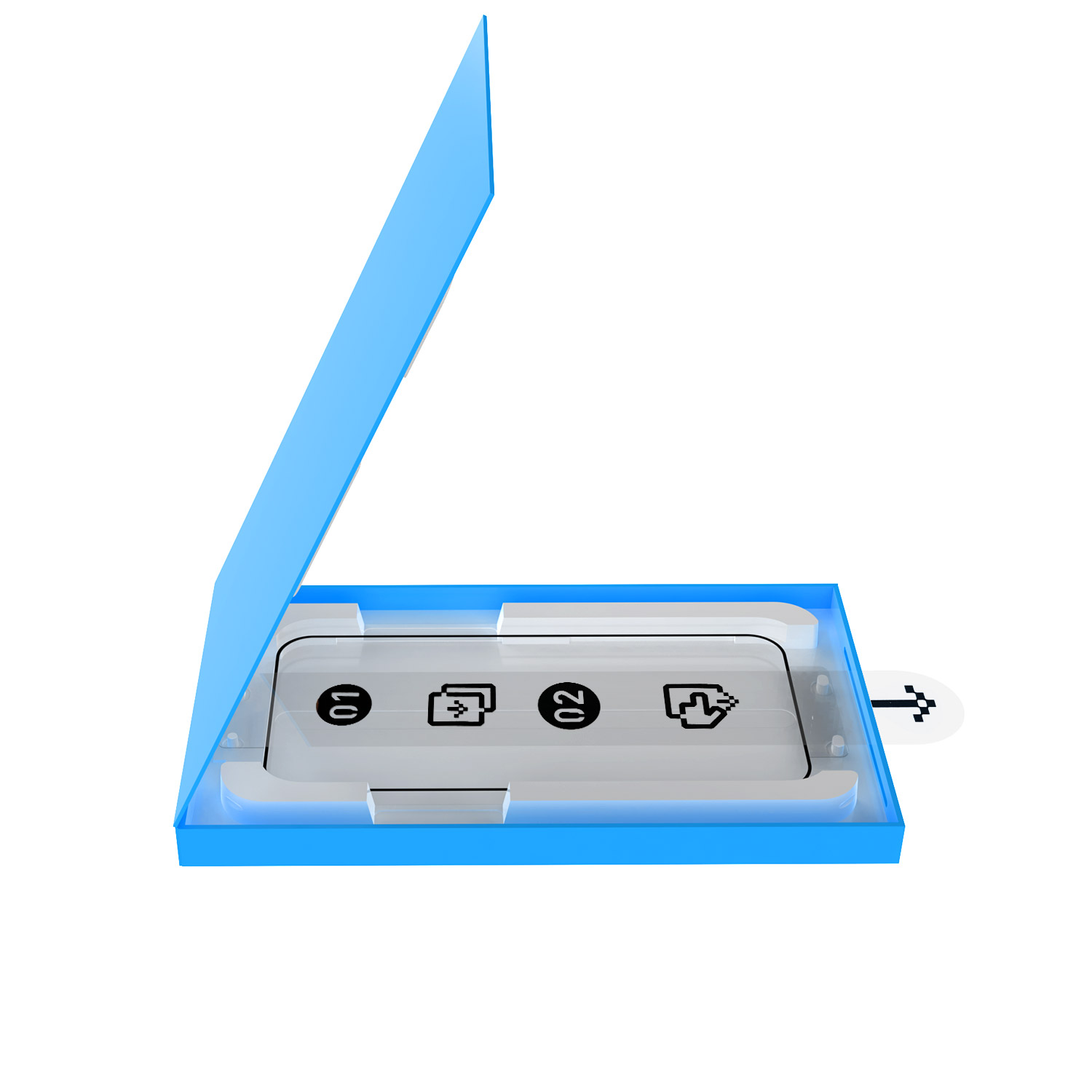 Mohave HD Glass Screen Protector for iPhone 15 Series