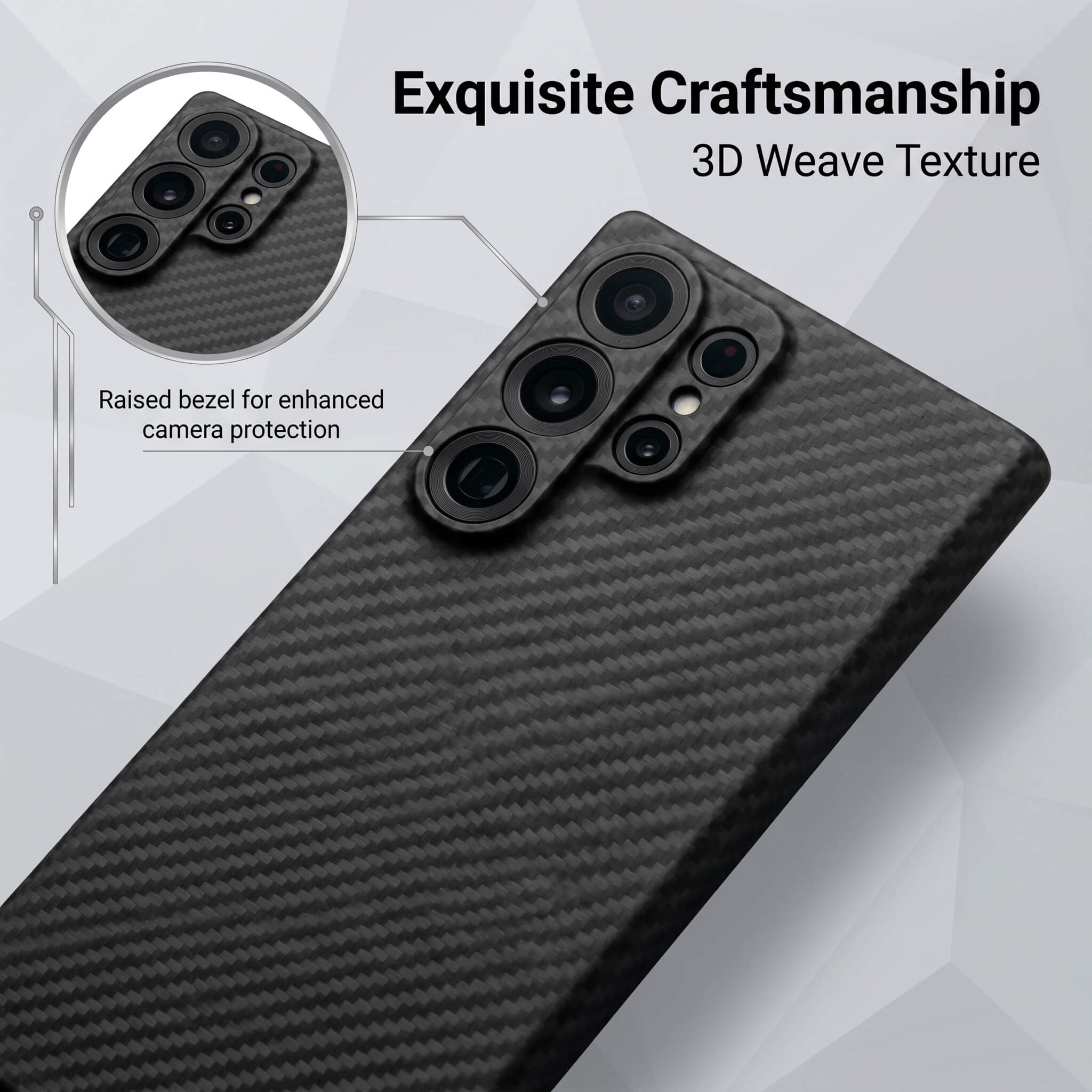 Galaxy S26 Ultra Carbon Fiber Case