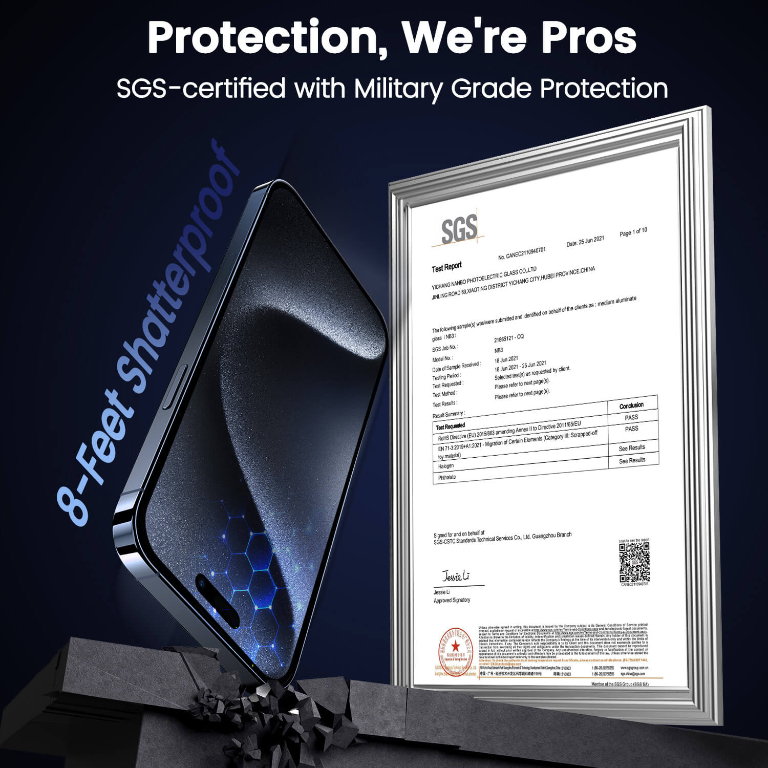 EZ Fit Screen Protector for iPhone 17/17 Air/17 Pro/17 Pro Max