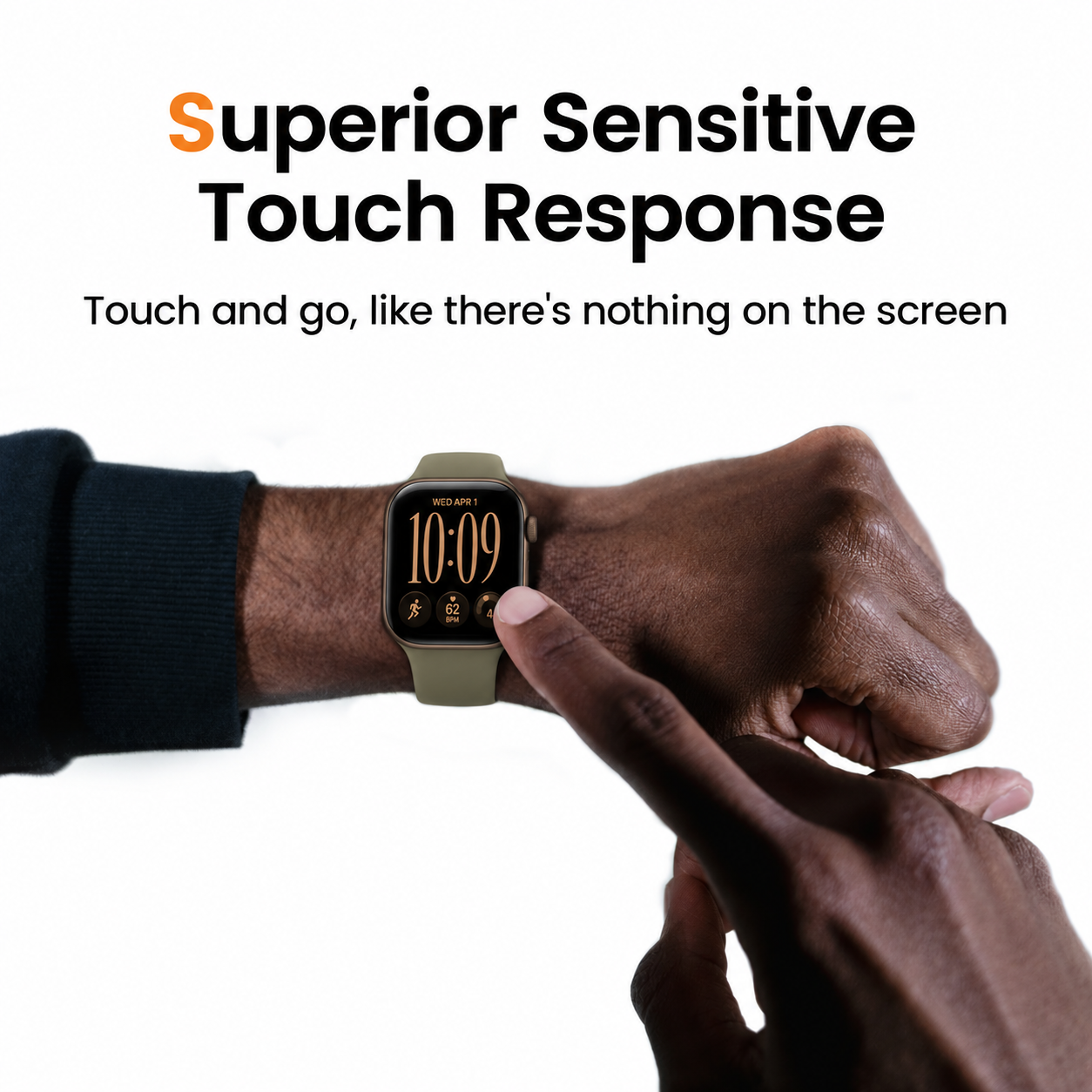 Apple Watch Series 12 Screen Protector 42mm/46mm with Easy-Install Box