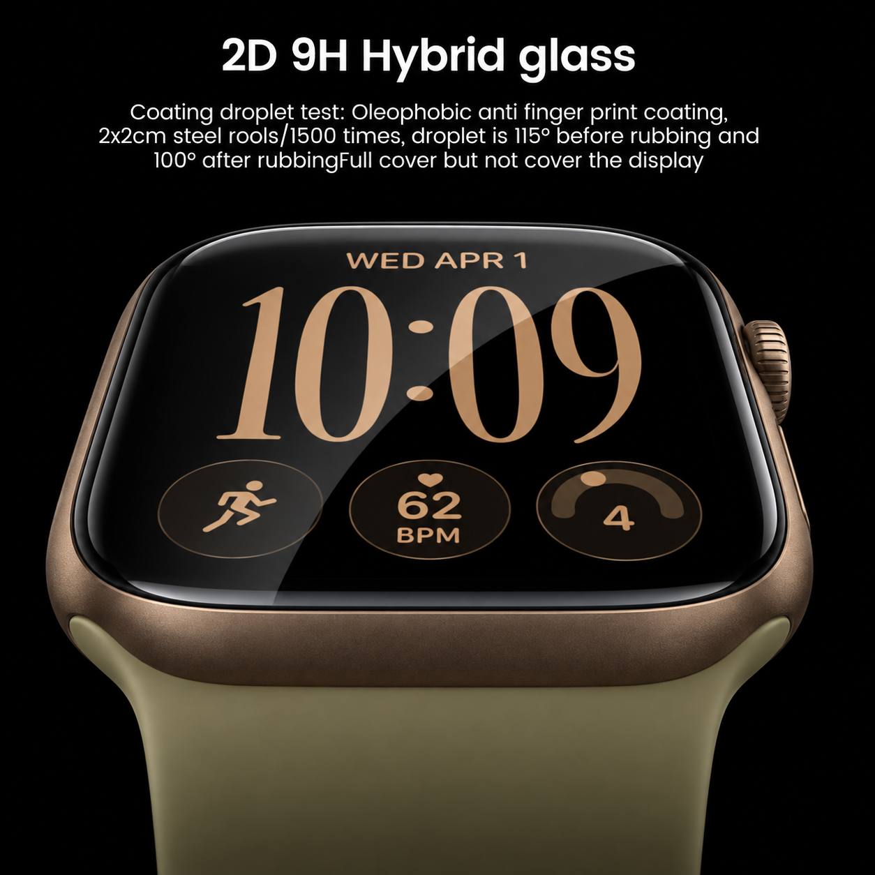 Apple Watch Series 12 Screen Protector 42mm/46mm with Easy-Install Box