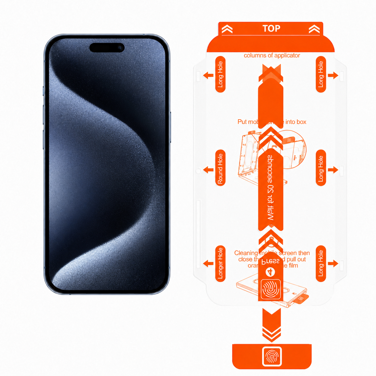 iPhone 18 Pro Max Screen Protector Refills | 2 Pack Glass