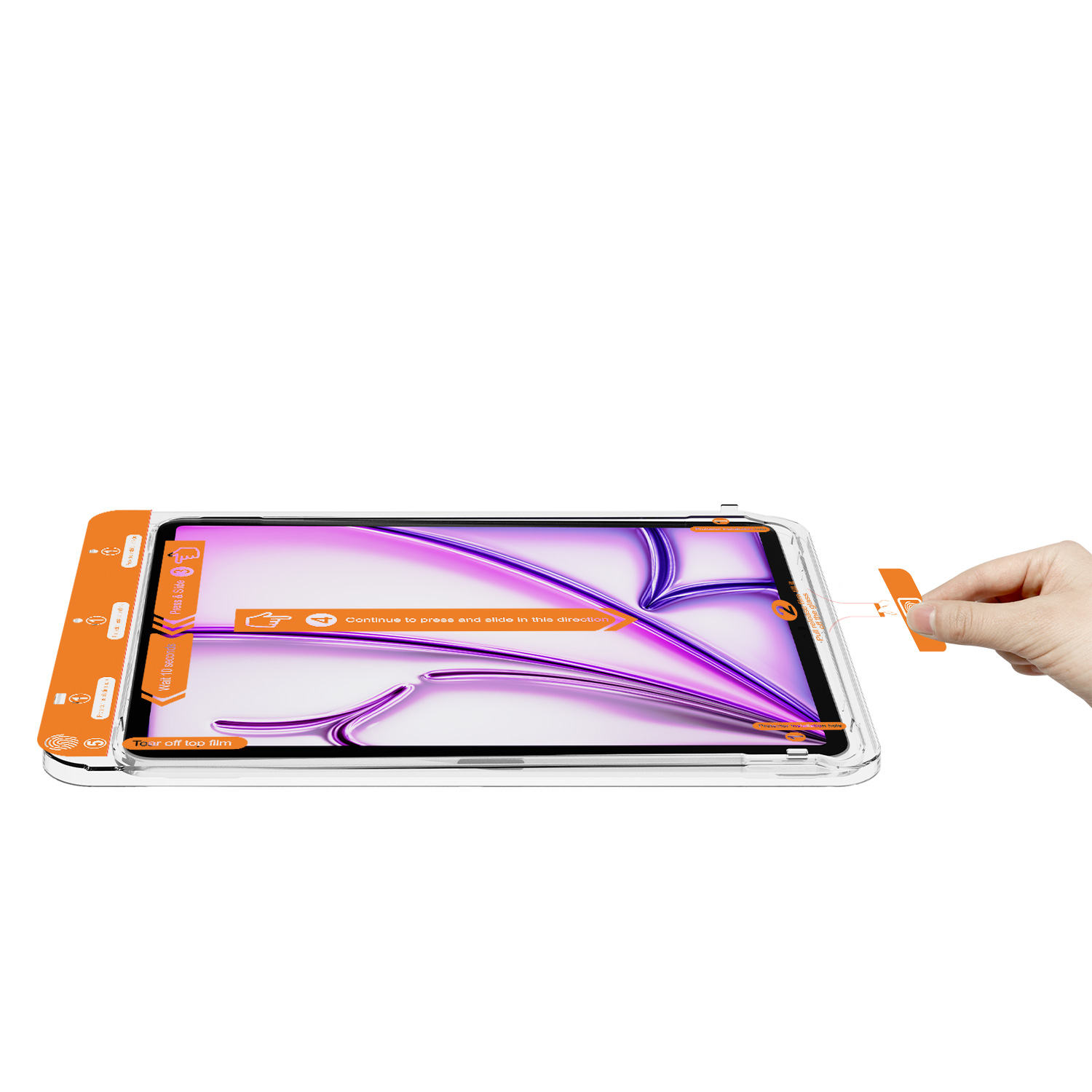 iPad Air 2024 HD Screen Protector 2 Pack