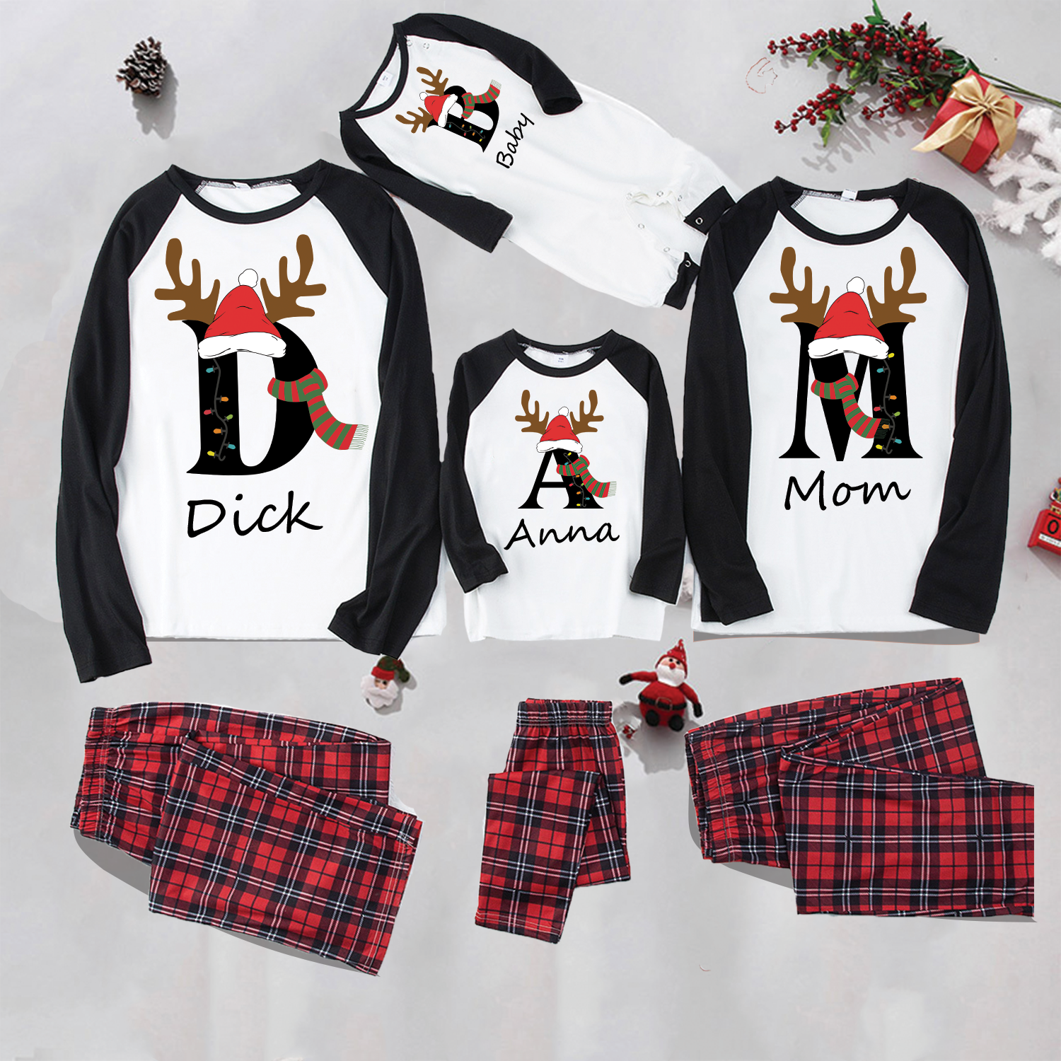 Personalized Christmas Pajamas Set