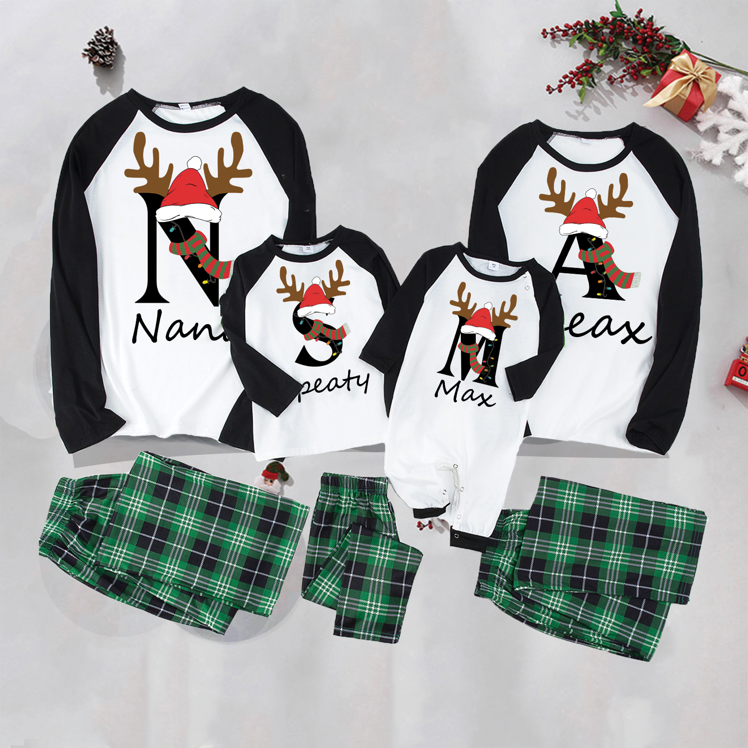 Personalized Christmas Pajamas Set