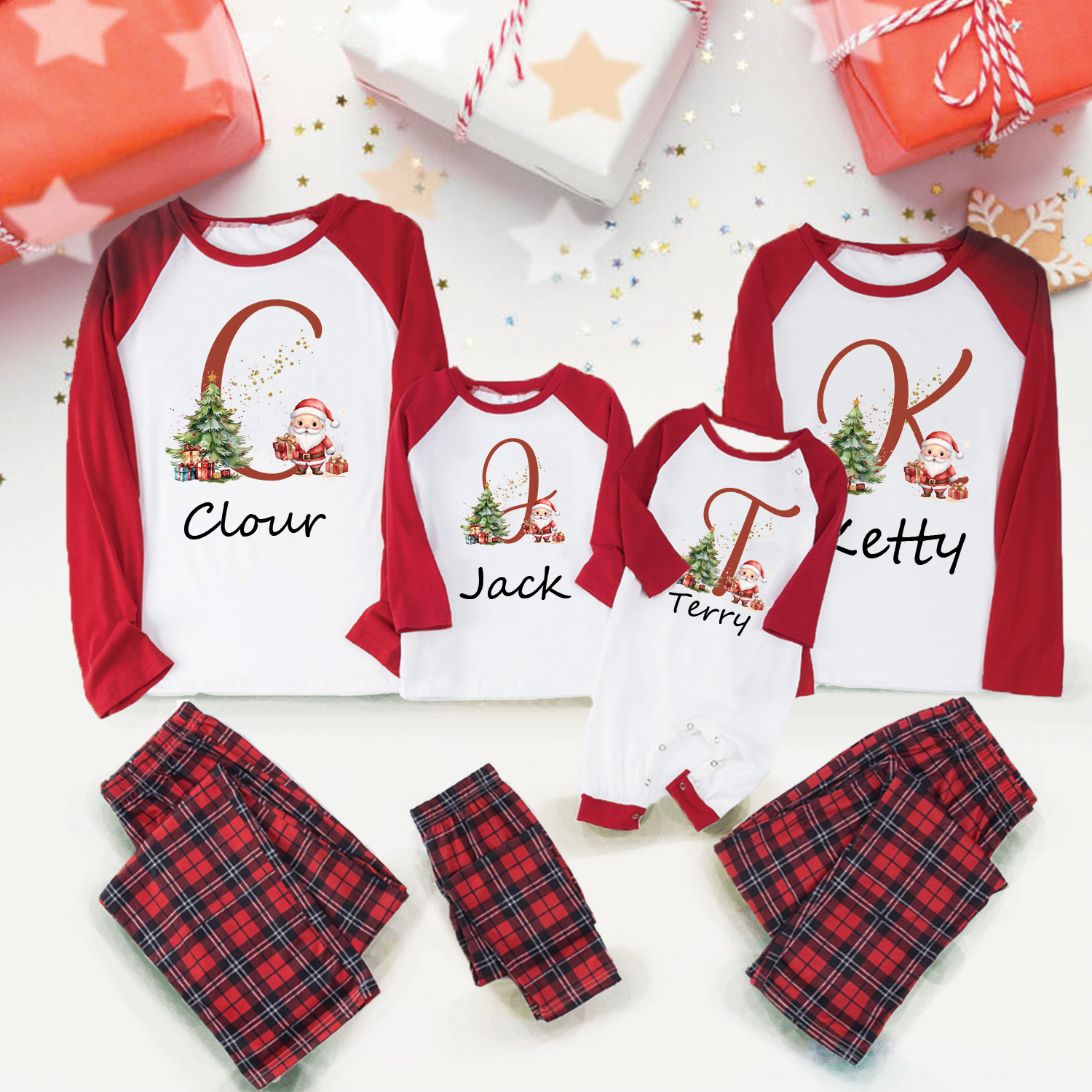 Personalized Christmas Pajamas Set