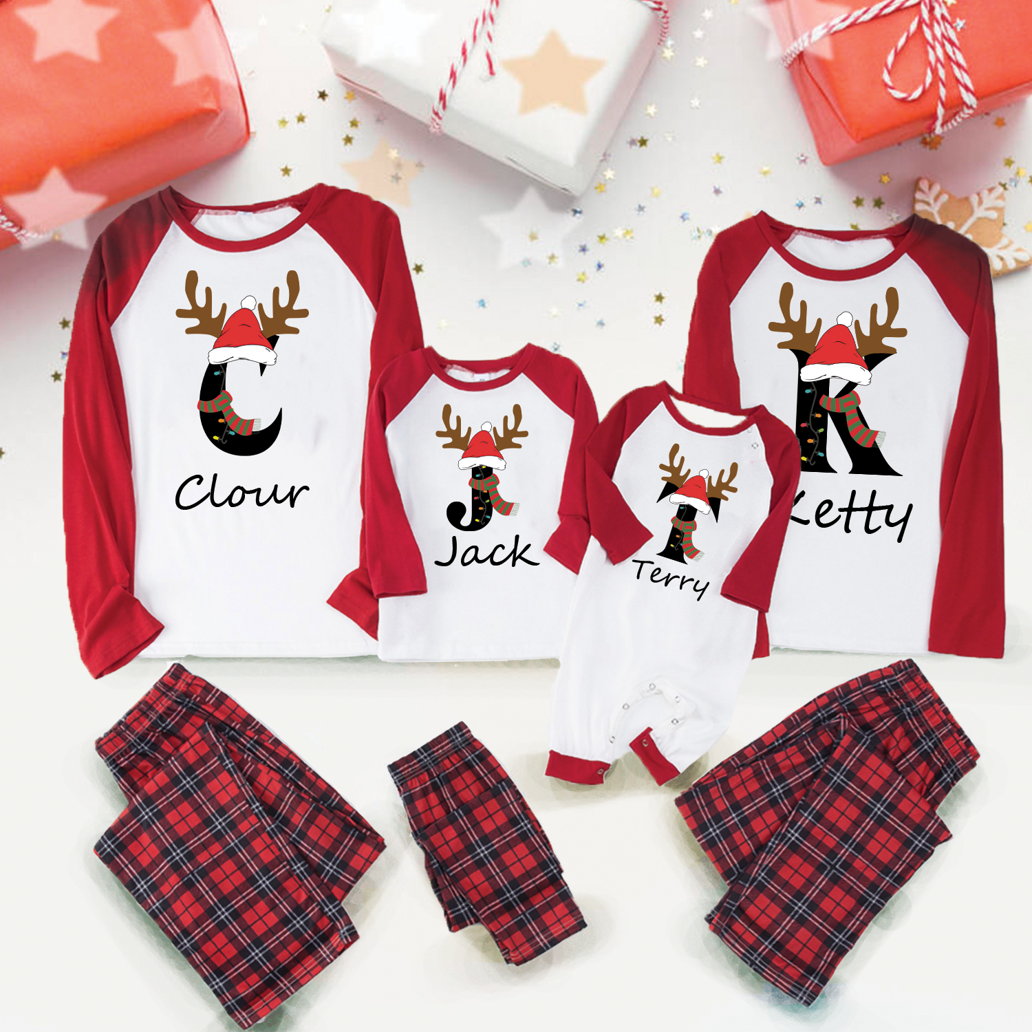 Personalized Christmas Pajamas Set