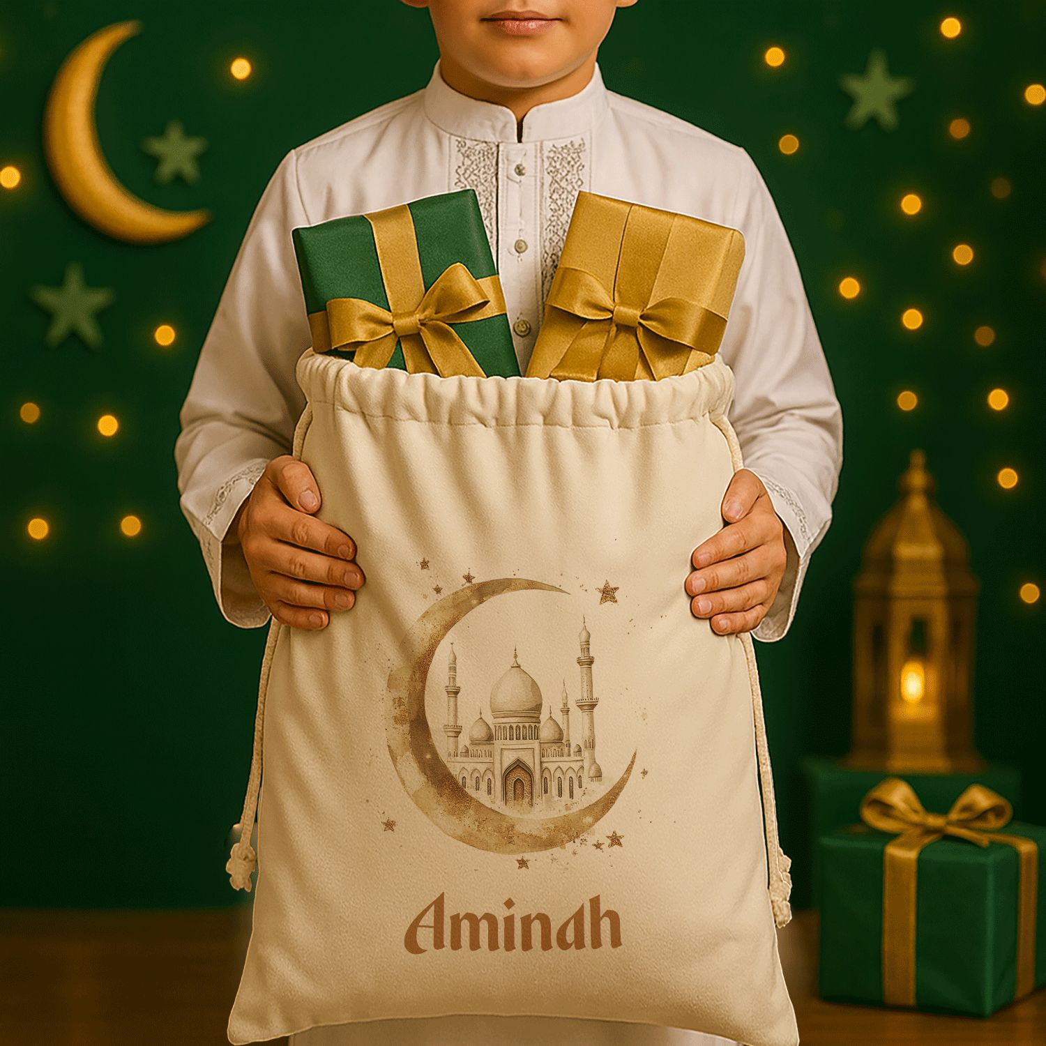 Personalized Eid Mubarak Gift Sacks