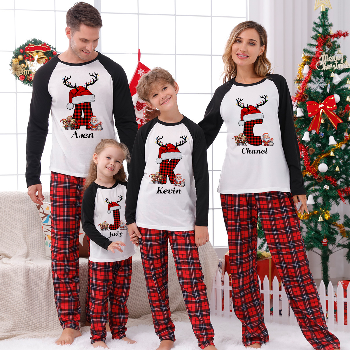 Personalized Christmas Pajamas Set