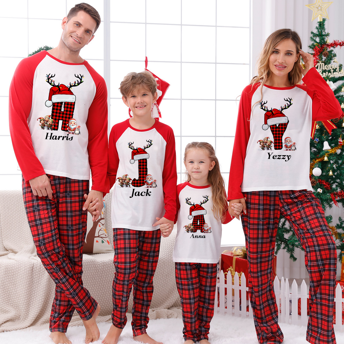 Personalized Christmas Pajamas Set