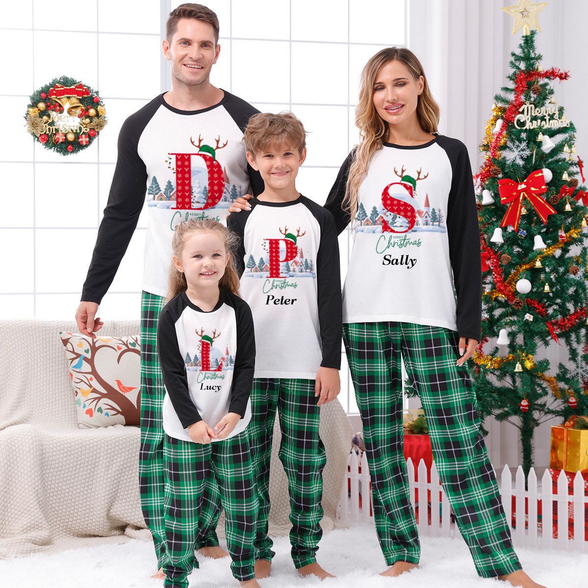 Personalized Christmas Pajamas Set