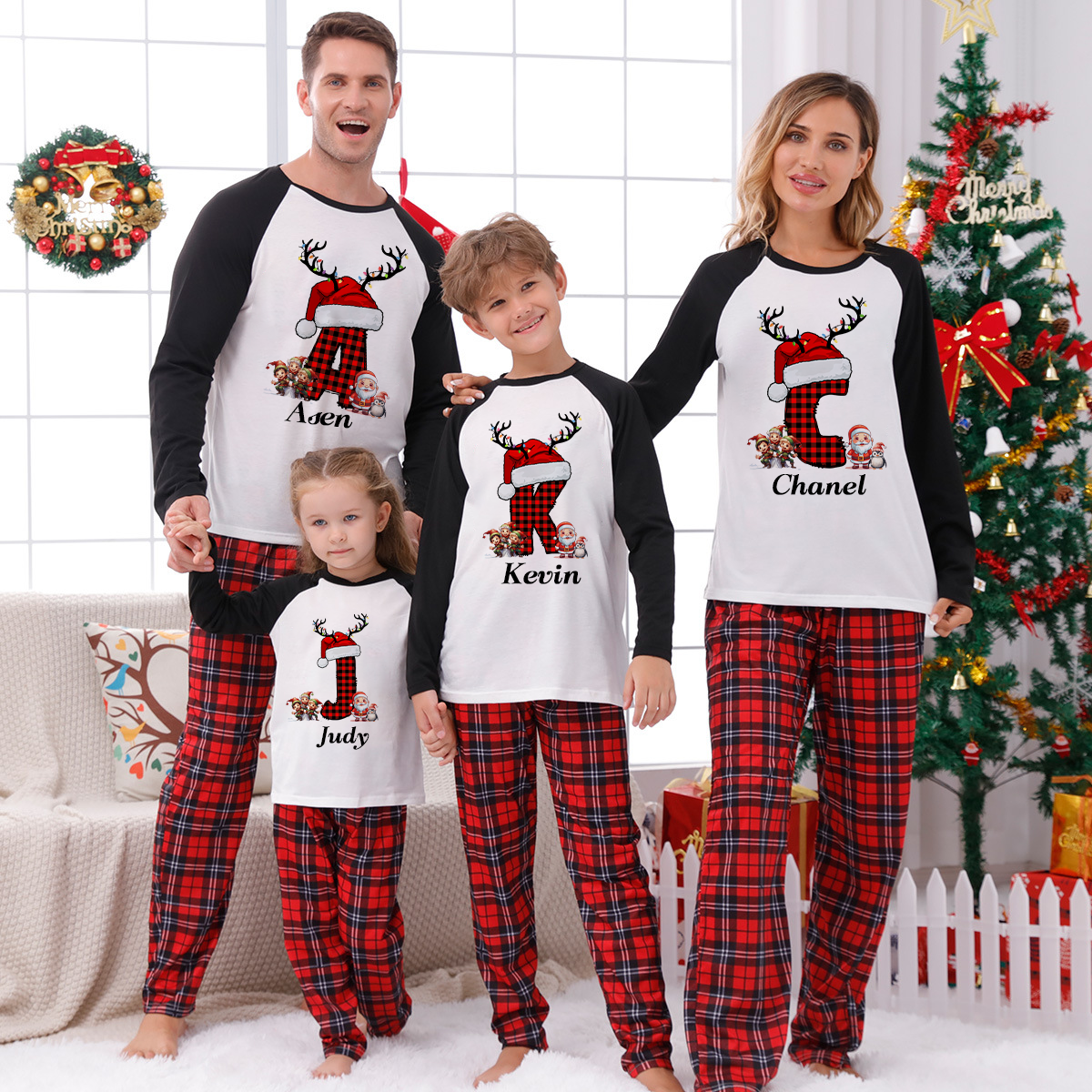 Personalized Christmas Pajamas Set