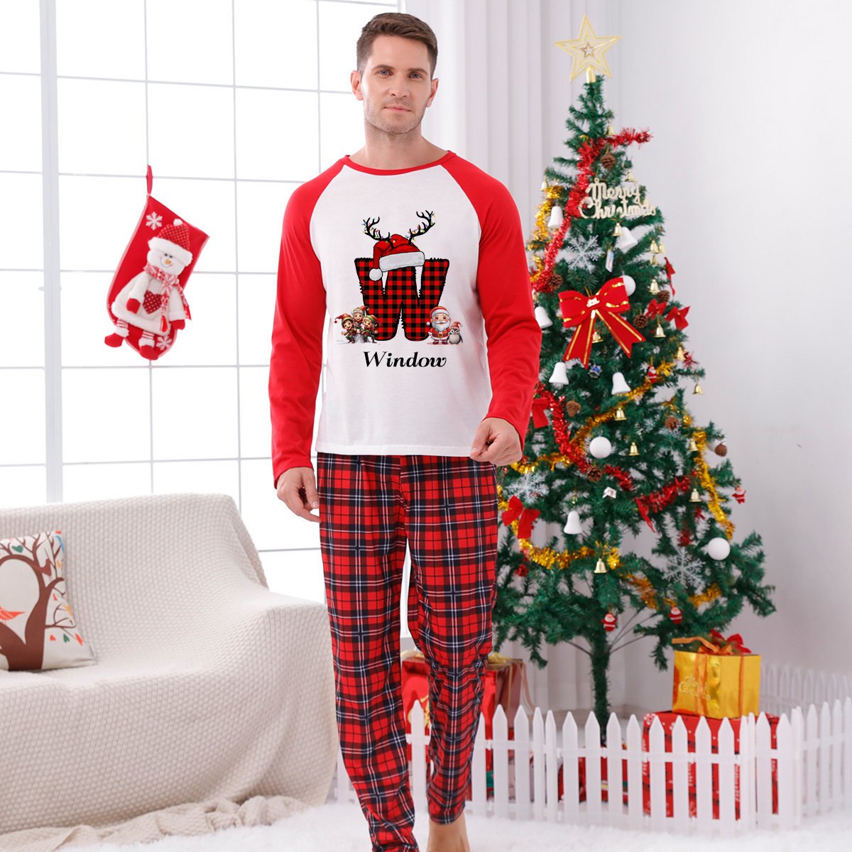 Personalized Christmas Pajamas Set